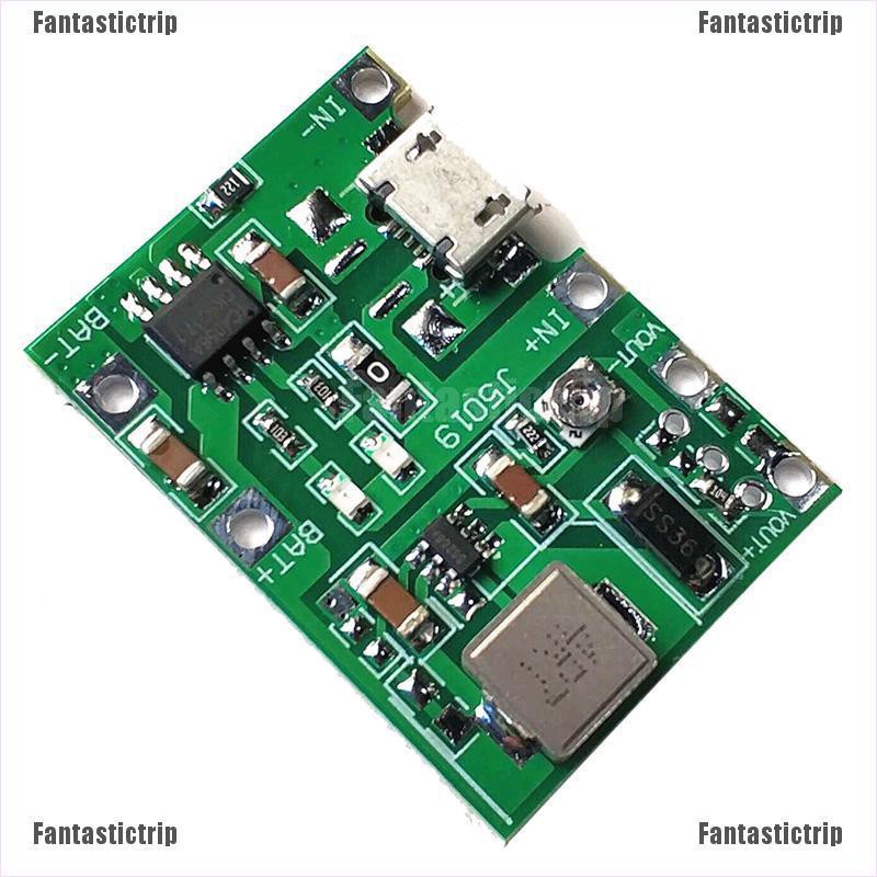 Module sạc pin Lithium 3.7V cổng USB tăng áp 4.2V lên 5V 9V 12V 24V