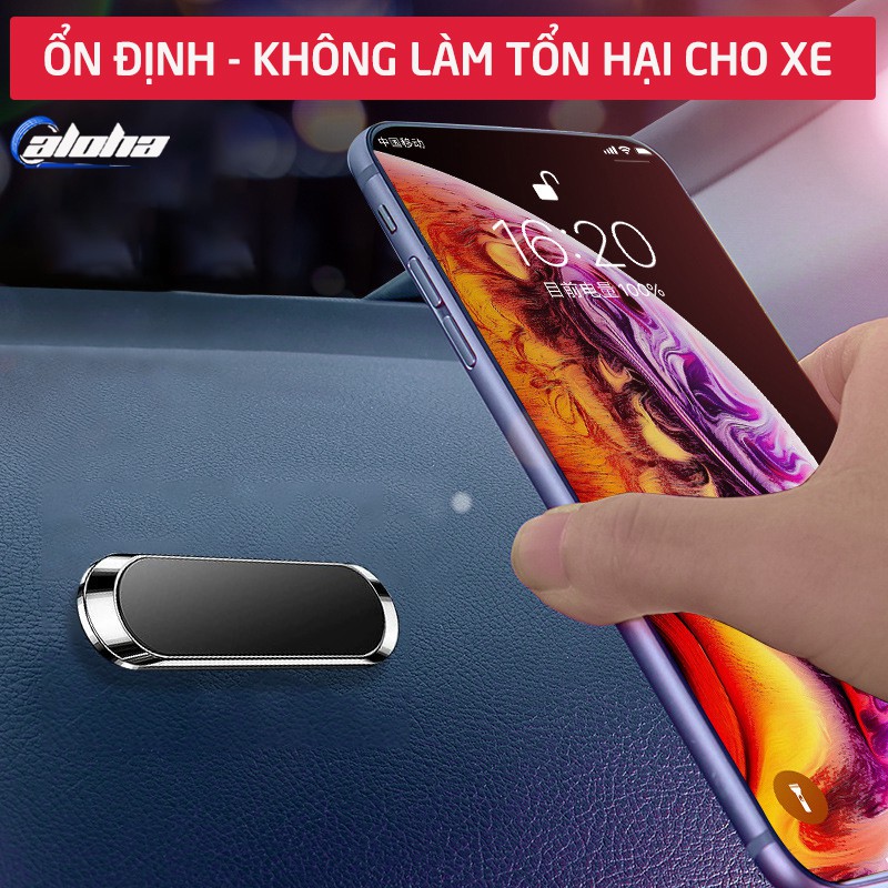 Giá Để Điện Thoại Từ Tính, Giá Đỡ Điện Thoại Từ Tính Mini Trong Xe Hơi Cho iPhone Huawei Oppo Vivo Samsung Xiaomi-GDT11