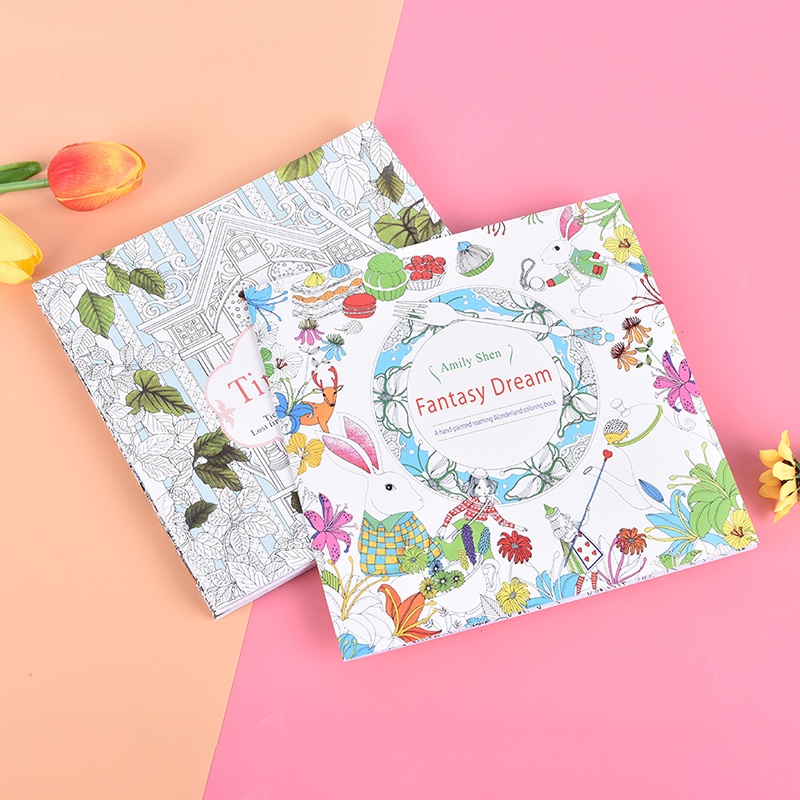 Sách Tô Màu Diy Giúp Giảm Căng Thẳng Dành Cho Người Lớn Và Trẻ Em