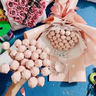 Bó hoa kẹo mút 25 bông