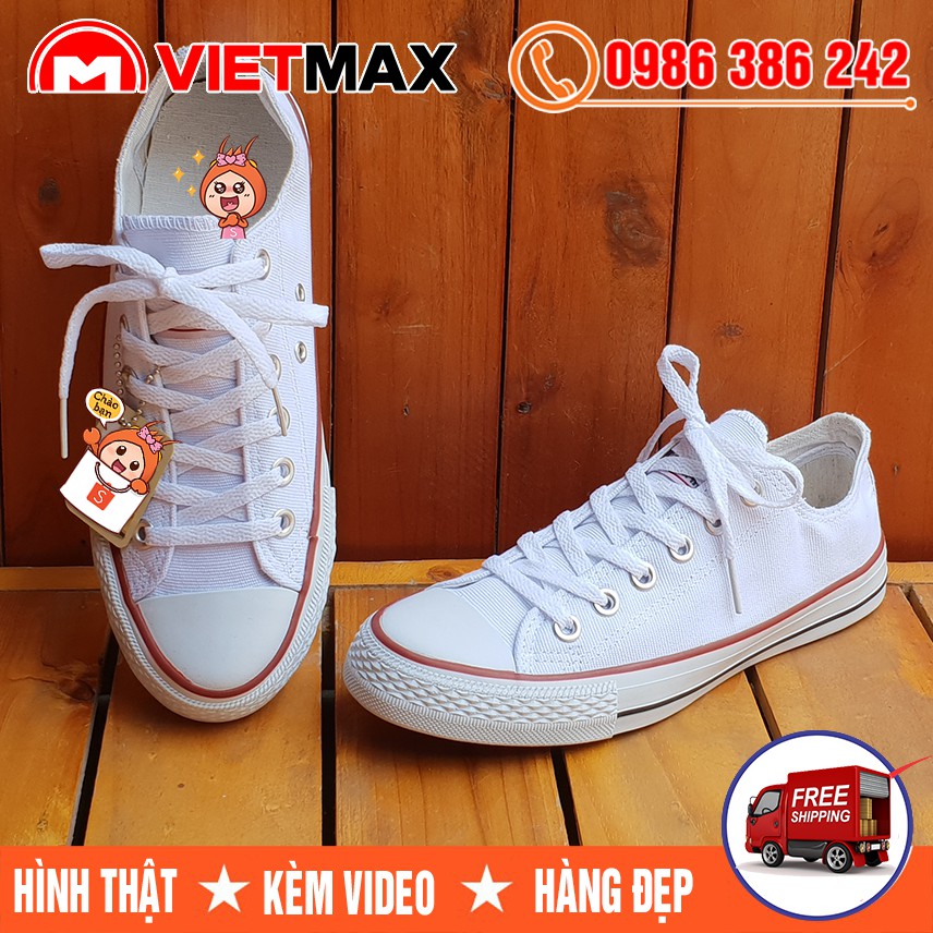 [FREE SHIP TỪ 50K] Giày Thể Thao CV Classic Trắng Chất Lượng | BigBuy360 - bigbuy360.vn