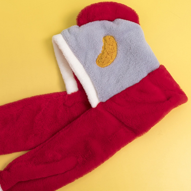 Set Mũ + Găng Tay + Khăn Choàng 3 Trong 1 Chống Gió Giữ Ấm Mùa Đông Cho Bé