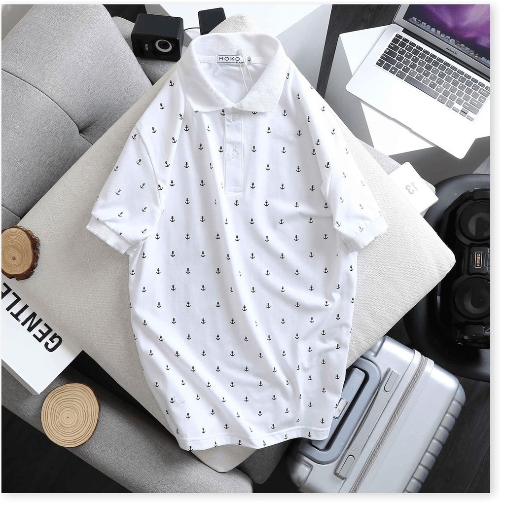 ÁO THUN CỔ TRỤ NAM ĐƯỢC THIẾT KẾ HỌA TIẾT TRÊN ÁO SIÊU SANG KHÁNH AN STORE 99