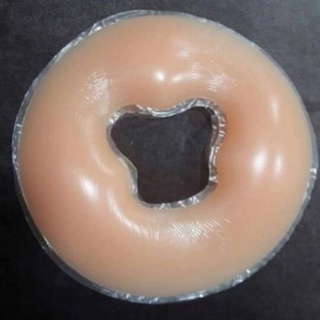 Gối úp mặt silicon mềm mại dùng trong giường spa.