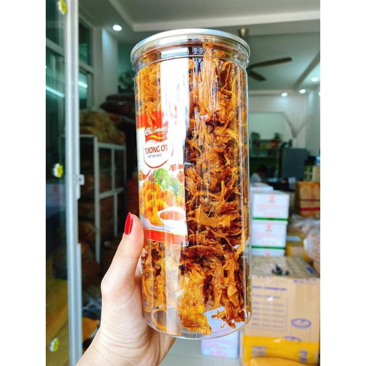 Mực sốt xé sợi tẩm gia vị hũ 250g Mango Food, ăn vặt Hà Nội | WebRaoVat - webraovat.net.vn