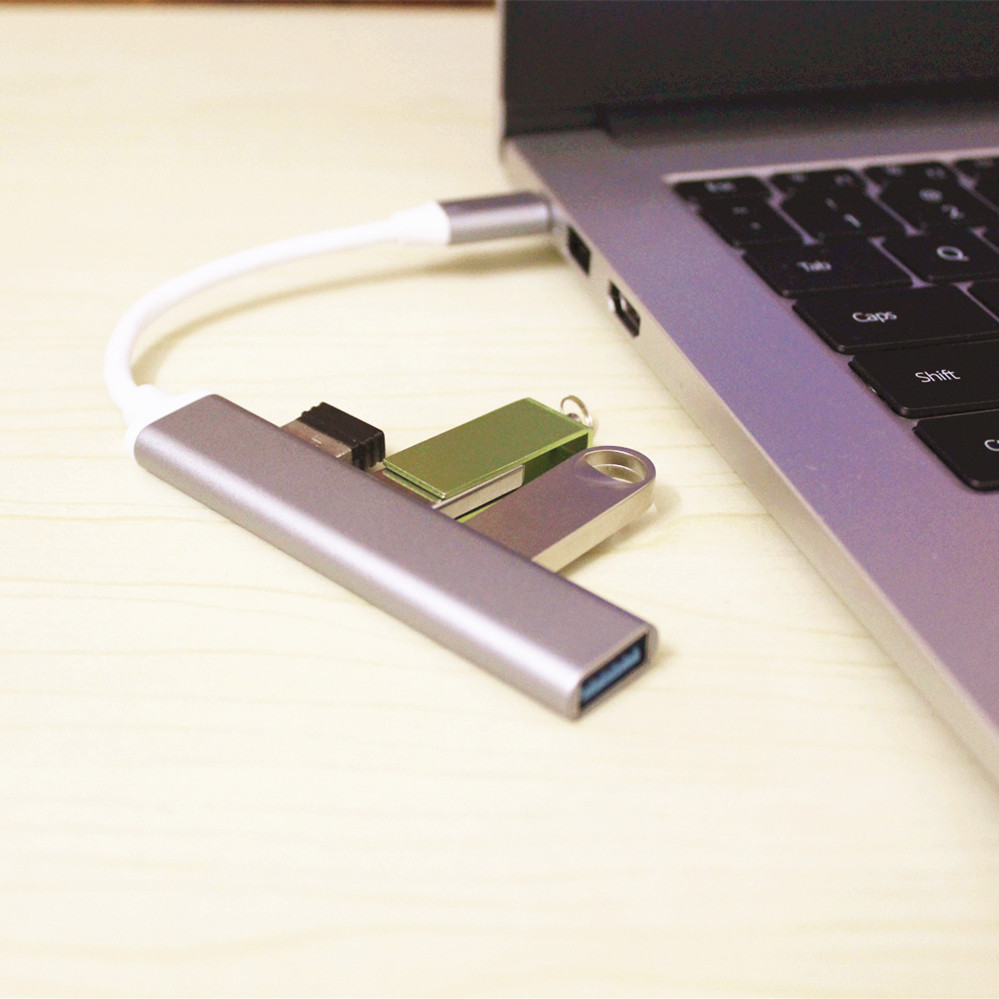 Bộ Hub Chia 4 Cổng Usb 3.0 Tốc Độ Cao Cho Laptop Pc