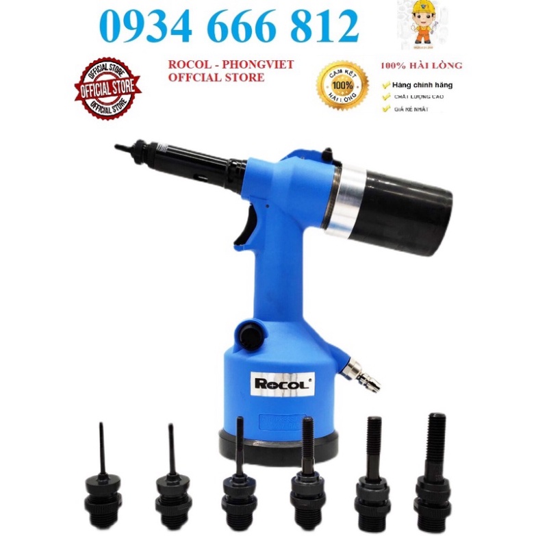 Súng rút ốc tán tự động ROCOL RL0312 M3-M12