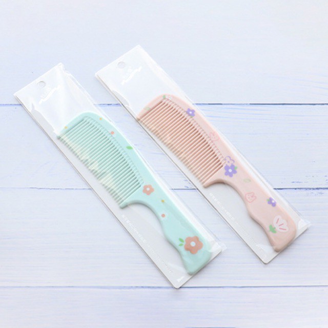 Lược chải tóc răng thường và răng thưa Daisy hoa cúc [HÀNG LOẠI 1]
