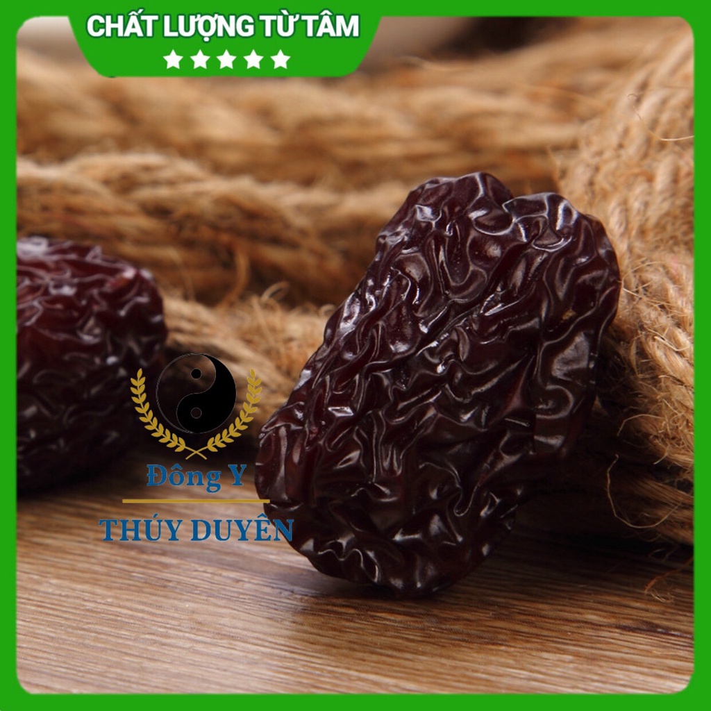 1kg Táo Tàu đen Loại 1 (Quả to, Dày thịt, Dẻo, Hàng chất lượng loại 1)