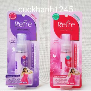 [Che tên sản phẩm] Xịt khử mùi công nghệ Nhật Bản REFRE hương nước hoa whitening 30ml