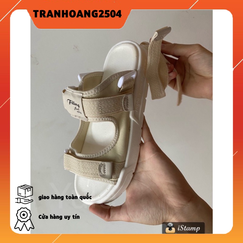 CÓ SẴN Dép sandal hothit 2 quai ba màu ( dép nhỏ tăng 1 sz) [ HÀNG CHUYÊN BÁN SHOP ]