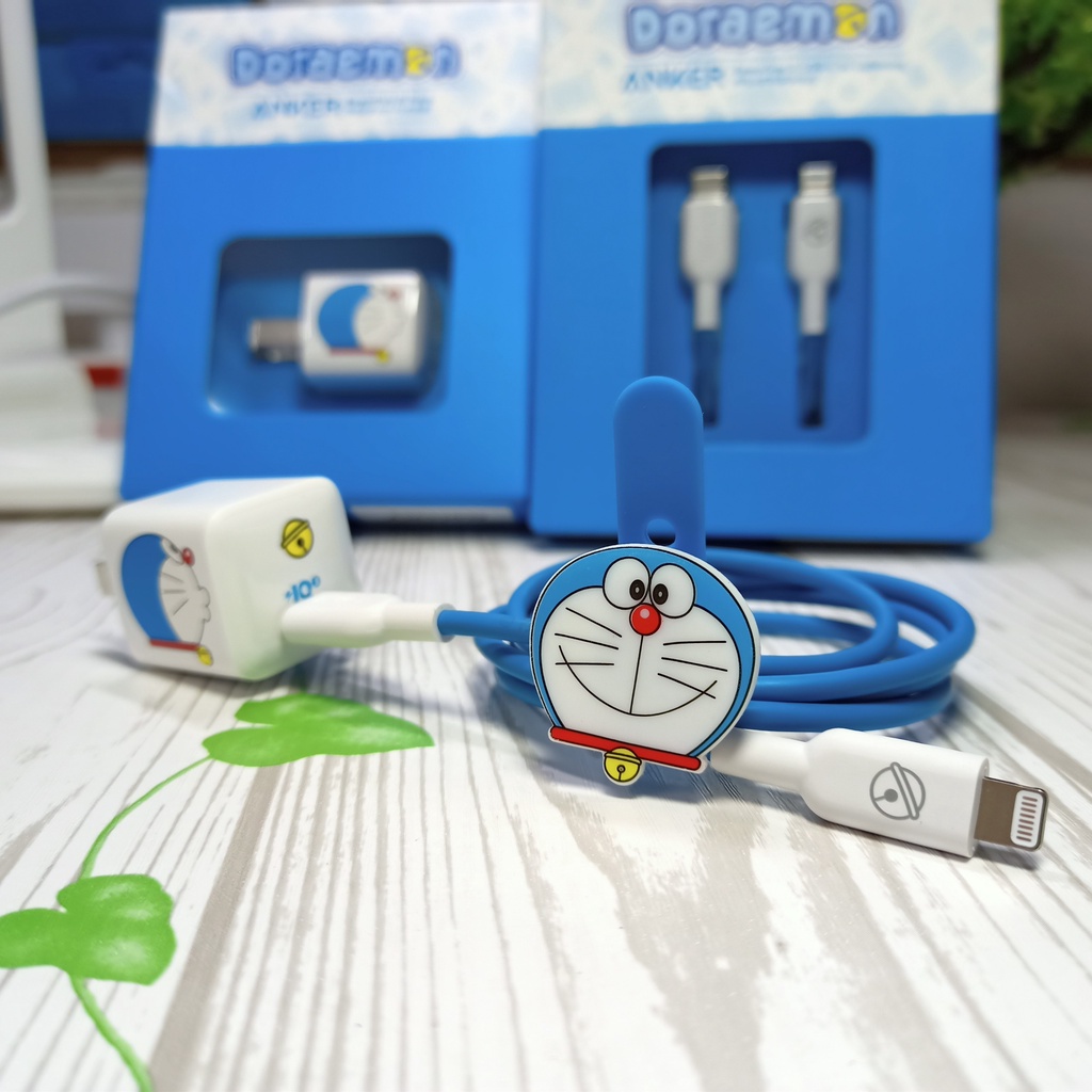 Củ Sạc Anker Doraemon A2633 20W Công Nghệ Sạc Nhanh iQ3 PD