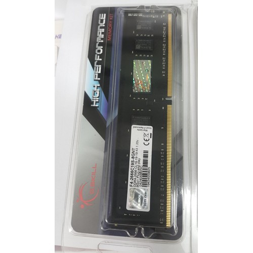 Ram Máy Tính Ddr4 Gskill 8G buss 2666 F4-2666 Không Tản Nhiệt - Ram D4 Gskill 4G BH 36 Tháng 21