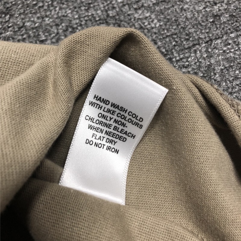 ⚡️[CHỈ 1 NGÀY] - Áo polo Fear of God ESSENTIALS ss20 Oatmeal cao cấp full tag túi, áo polo FOG