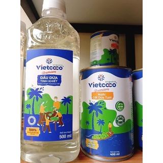 Dầu dừa vietcoco organic 500ml