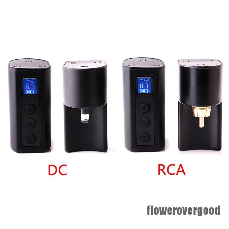 Bộ nguồn điều hợp DC / RCA không dây cho máy xăm và bút xăm