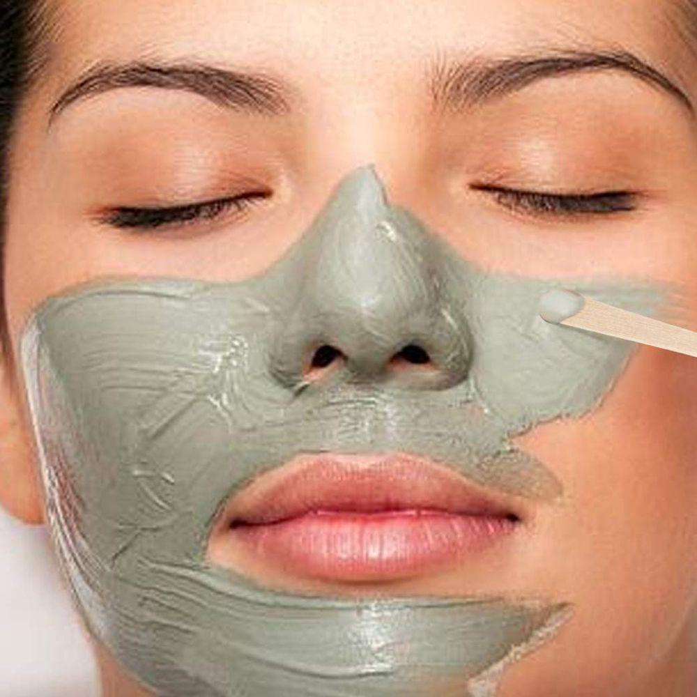 Dụng Cụ Đắp Mặt Nạ Tẩy Lông Bằng Gỗ Tiện Dụng