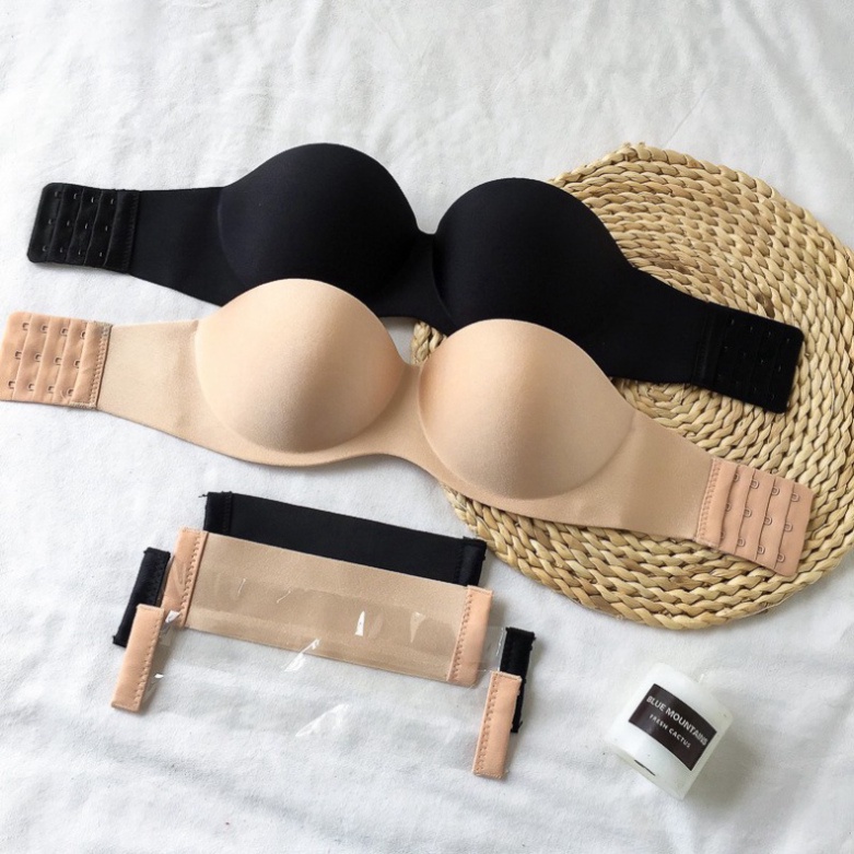 Áo ngực không dây su có gọng hở lưng helenaroom 237