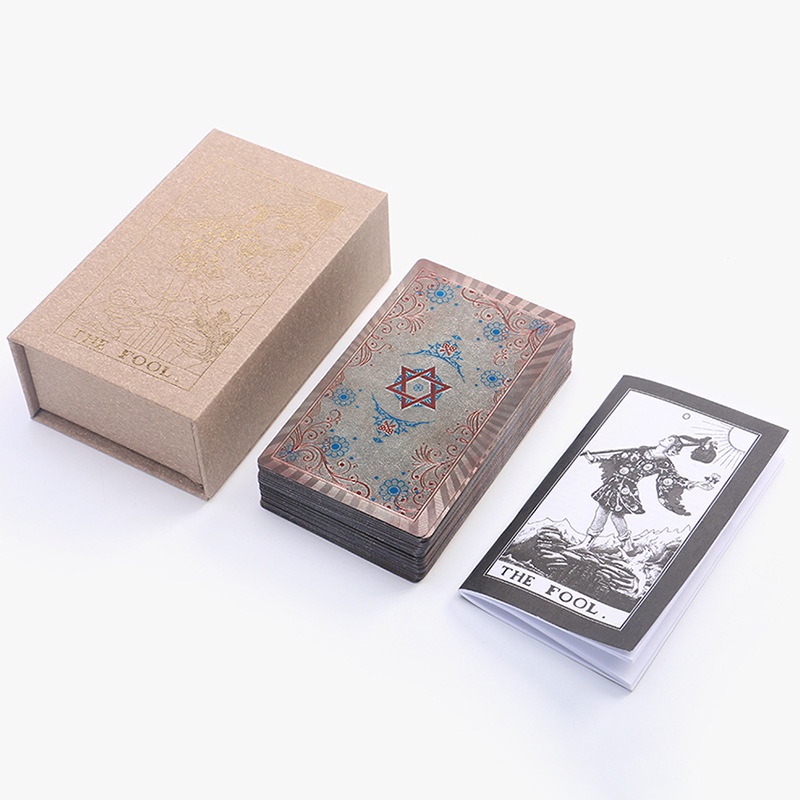 Bộ Bài Tarot Thiết Kế Màu Vàng Độc Đáo Cao Cấp