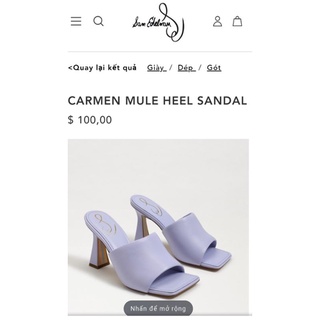 Guốc Sam edelman hàng xuất xịn