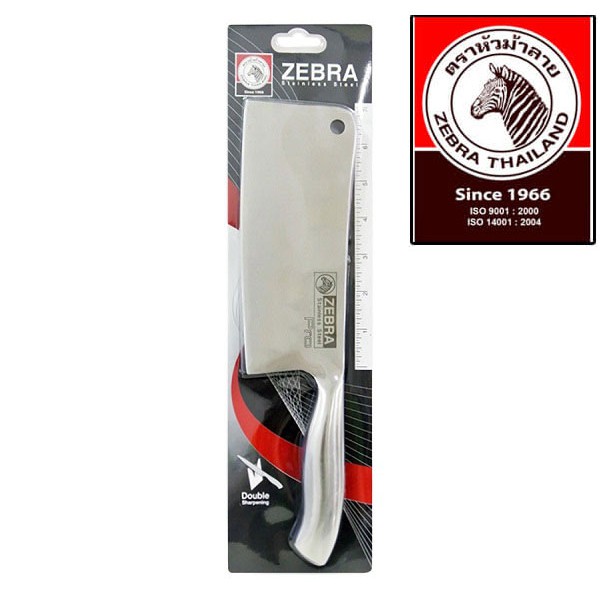 Bộ 3 Dao Đúc Nhà Bếp Inox 304 Không Gỉ Zebra Nhập Khẩu Thái Lan