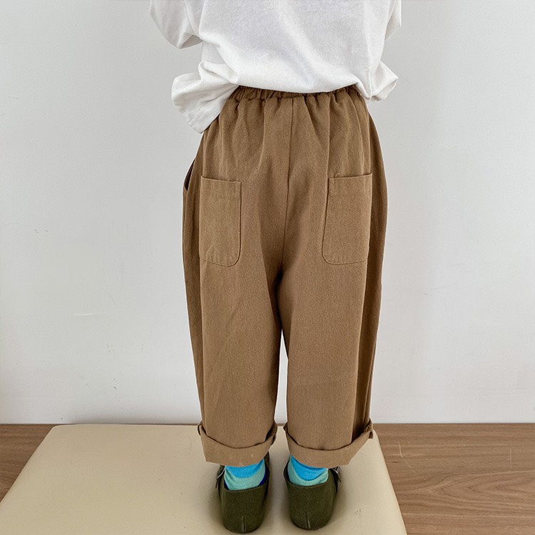 Quần kaki đơn màu phong cách hàn quốc cho bé Q793 [Form to hơn 1 size]