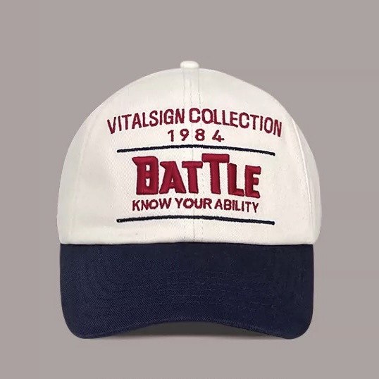 Mũ lưỡi trai Mg STUDIO thêu chữ đơn giản