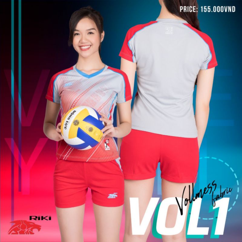 Mẫu Bóng Chuyền Nam Nữ RIKI VOL1