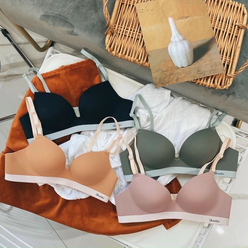 Áo Lót Nữ - Áo Ngực Nữ đúc su không gọng mềm mại sexy điệu đà DAN STORE MÃ  AL19