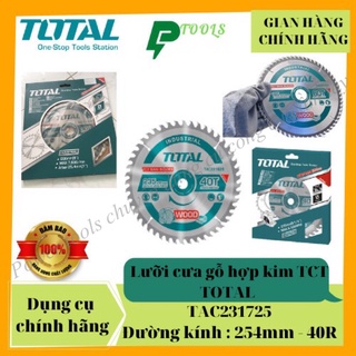 Lưỡi cưa gỗ ( hợp kim TCT )  TOTAL < HÀNG CHÍNH HÃNG > 210mm - 305mm
