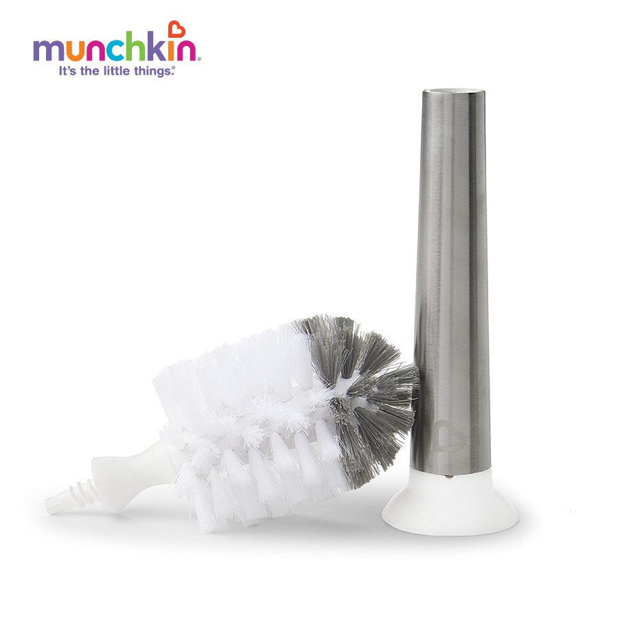 Bộ chổi cọ thân Inox Munchkin