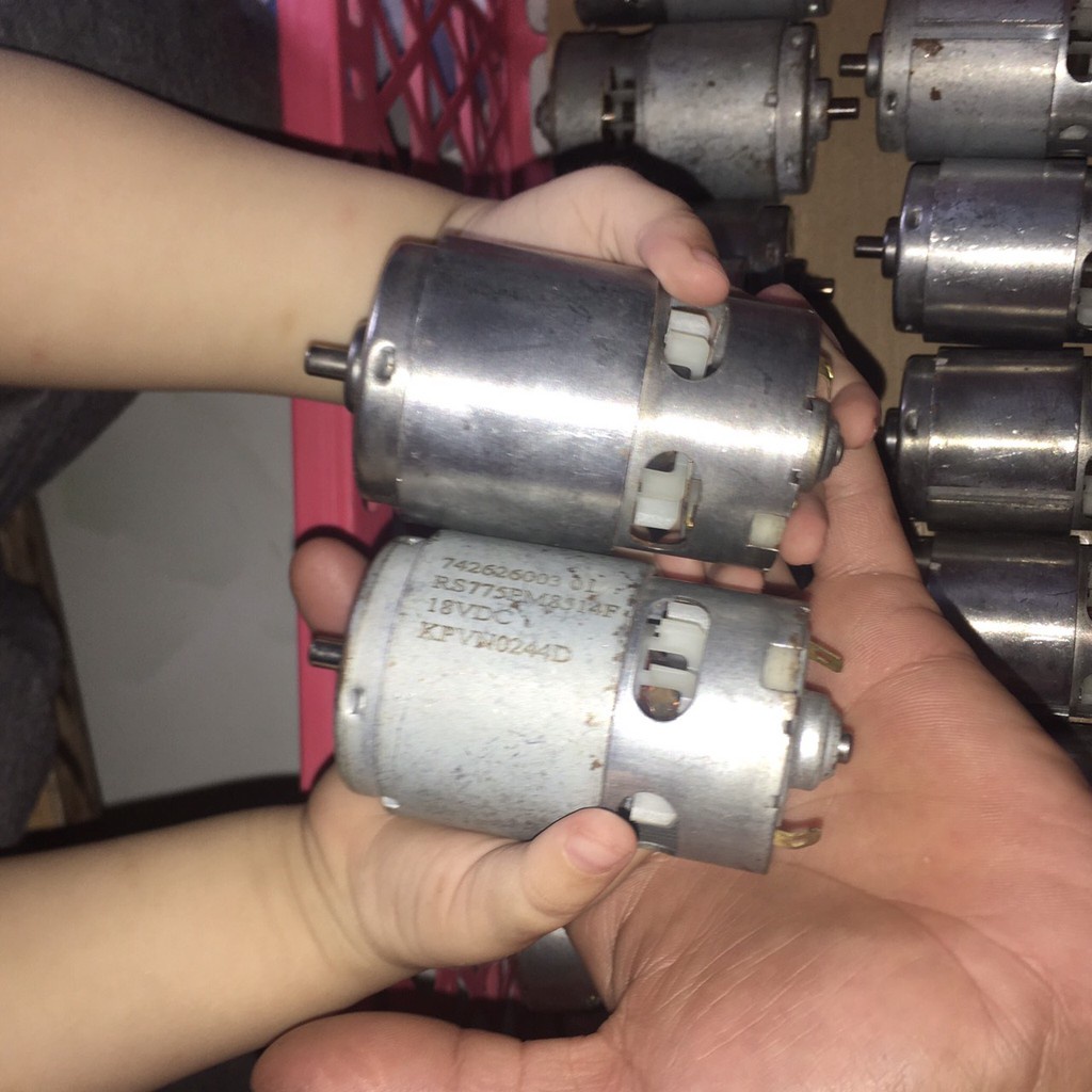 Động Cơ Motor 775 hàng tồn kho than, không phù hợp để chế quạt