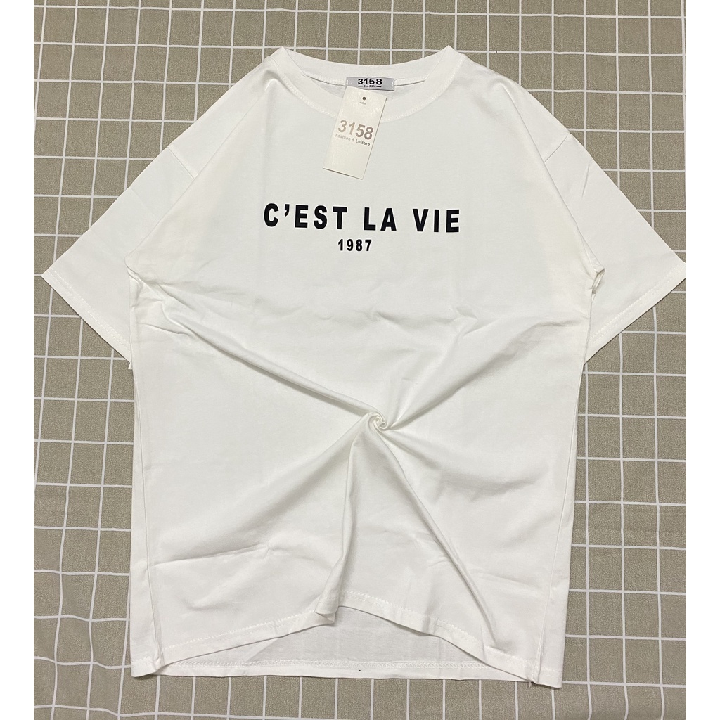 Áo Thun 3158 In Chữ 💕𝑭𝑹𝑬𝑬𝑺𝑯𝑰𝑷💕 Aó Phông Tay Lỡ Nam Nữ - Fom Dấu Quần - Chất Cotton Khô Quảng Châu_C'EST LAVIE_UNISEXX