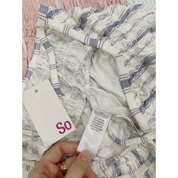 Áo croptop dây SO xuất dư xịn