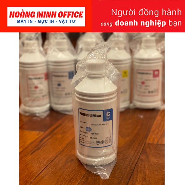 Bộ Mực Nước Dye Cano.n/ Epso.n COMBO 4 Màu - Dùng cho máy in phun màu Cano.n / Epso.n...( 1000ml )