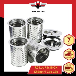 Mua Rổ lọc rác  chặn rác inox 304 cao cấp cho bồn rửa chén bát - Huy Tưởng