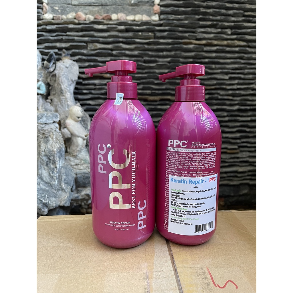 [ Hàng Xịn ] Phục hồi tóc PPC, Hấp dầu Keratin Cologen PPC,Hồi sinh tóc hư tổn.Bóng mượt, mùi nước hoa_Hair forever992