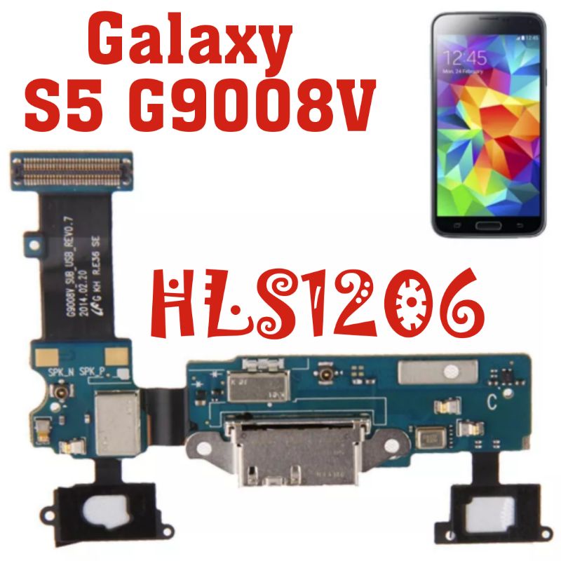 Cụm chân sạc galaxy S5 G9008V