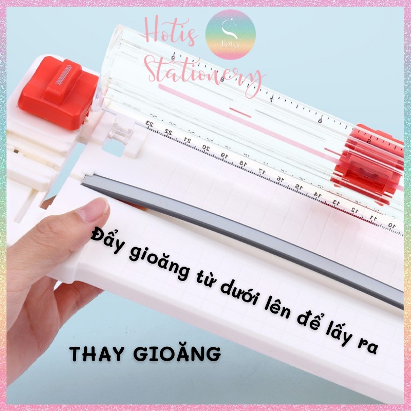 Đầu dao cắt thay thế cho bàn cắt giấy 4 dao KW-triO Light Trimmer 4in1 - Hàng cao cấp