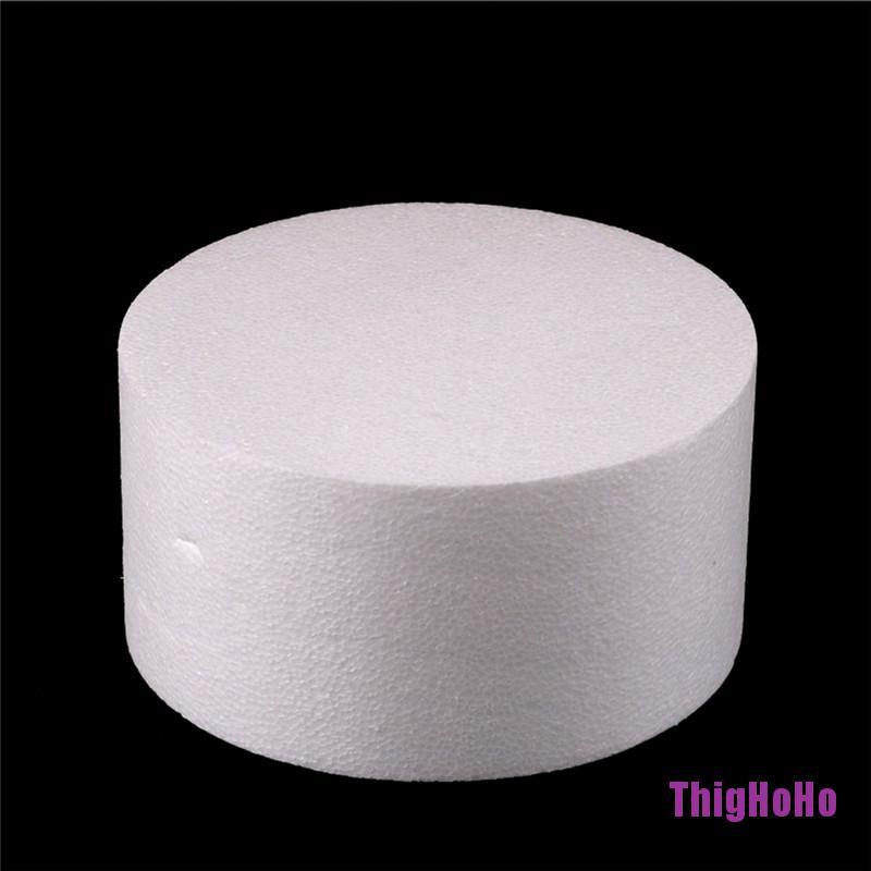 Mô hình bánh kem giả hình tròn bằng xốp dành cho trang trí đám cưới