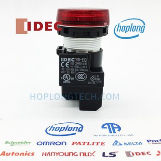 YW1P-1EQ IDEC đèn báo loại phẳng không có biến áp YW1P-1EQM3R, YW1P-1EQHPW, YW1P-1EQHG, YW1P-1EQHA YW1P-1EQ4Y YW1P-1EQ4W