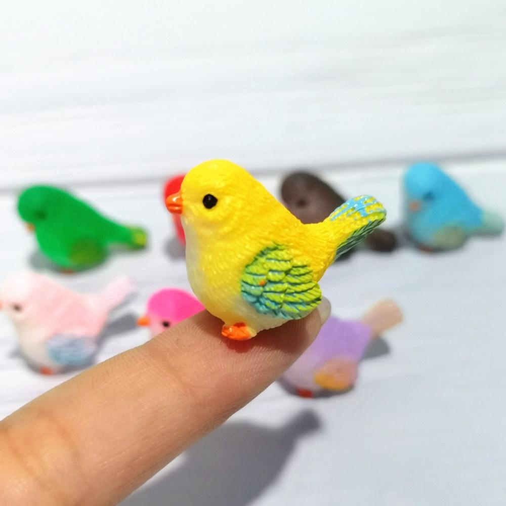 Mô Hình Chú Chim Nhỏ Bằng Kính Dùng Trang Trí Sân Vườn