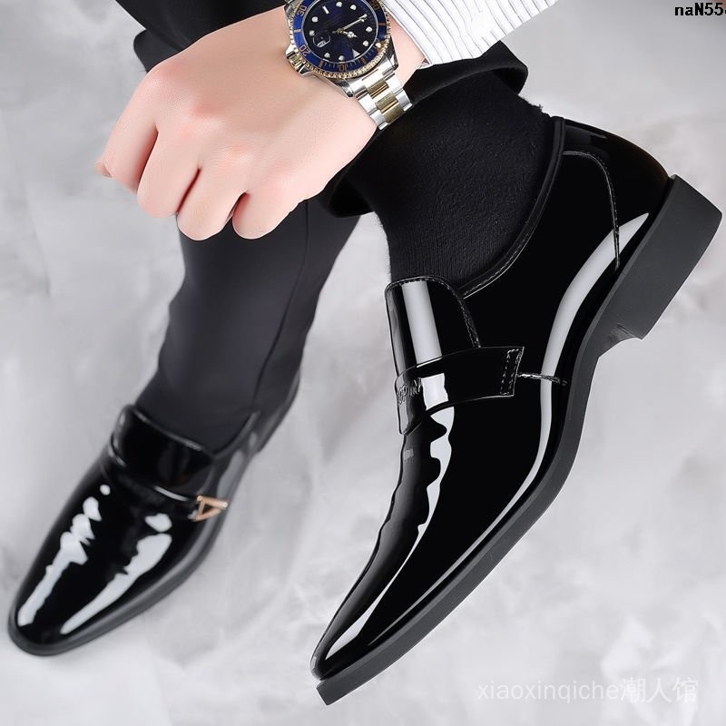 Giày Tây Da Mũi Nhọn Thời Trang Lịch Lãm Cho Nam