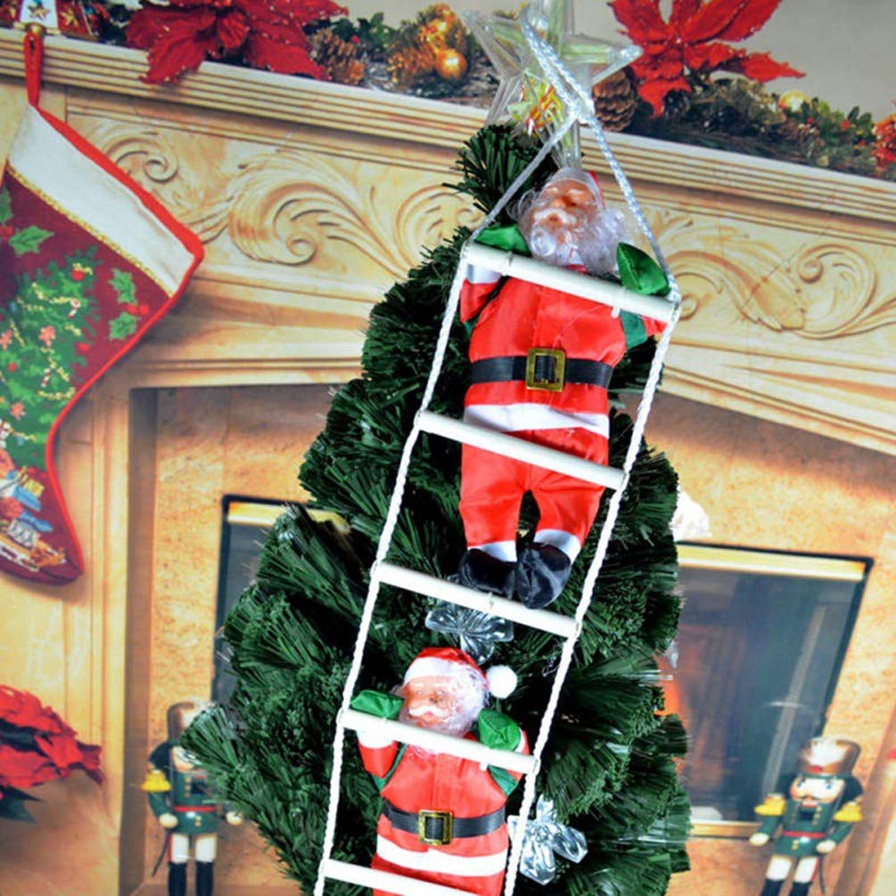 Phụ kiện trang trí giáng sinh hình ông già Noel &amp; người tuyết &amp; cây thông