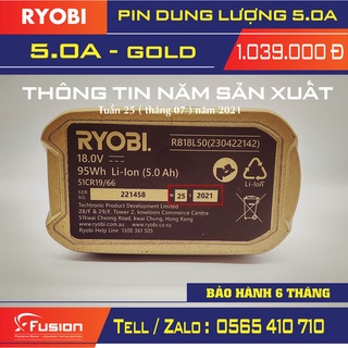 pin ryobi 5.0