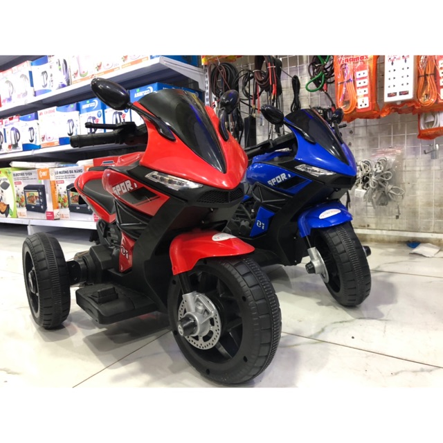 Xe mô tô điện chân ga trẻ em
