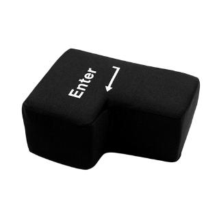 Gối xả stress hình nút Enter dễ thương