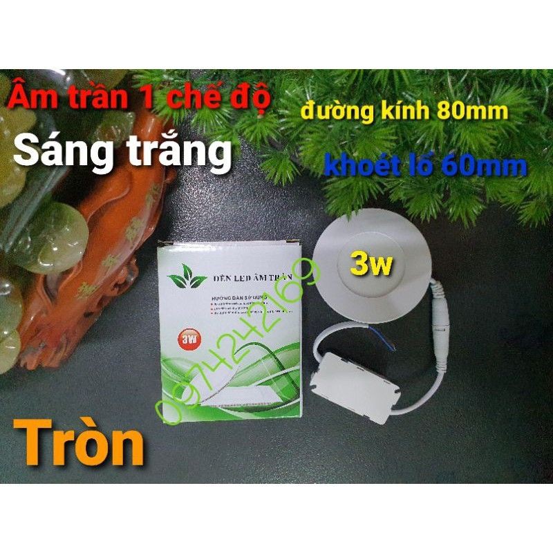 Đèn led âm trần siêu mỏng (siêu rẻ)