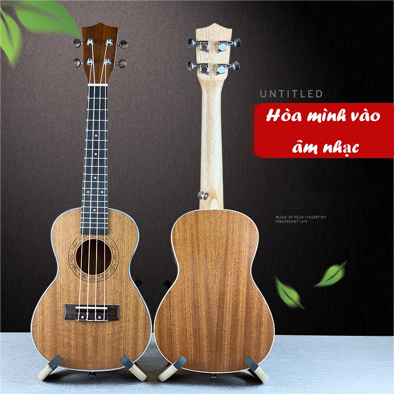Đàn ukulele soprano cao cấp Yael - Gỗ Size 62cm Super Soprano 4 Dây Tặng Kèm Bao Đựng Đàn Và Phụ Kiện