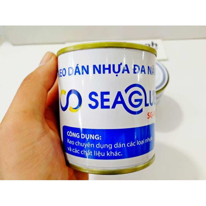 Keo dán nhựa vá nhựa, chống thấm siêu dính Seaglue SG-95 300ml